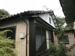 横浜市保土ヶ谷区にて火災保険を活用した雨樋・塗装工事