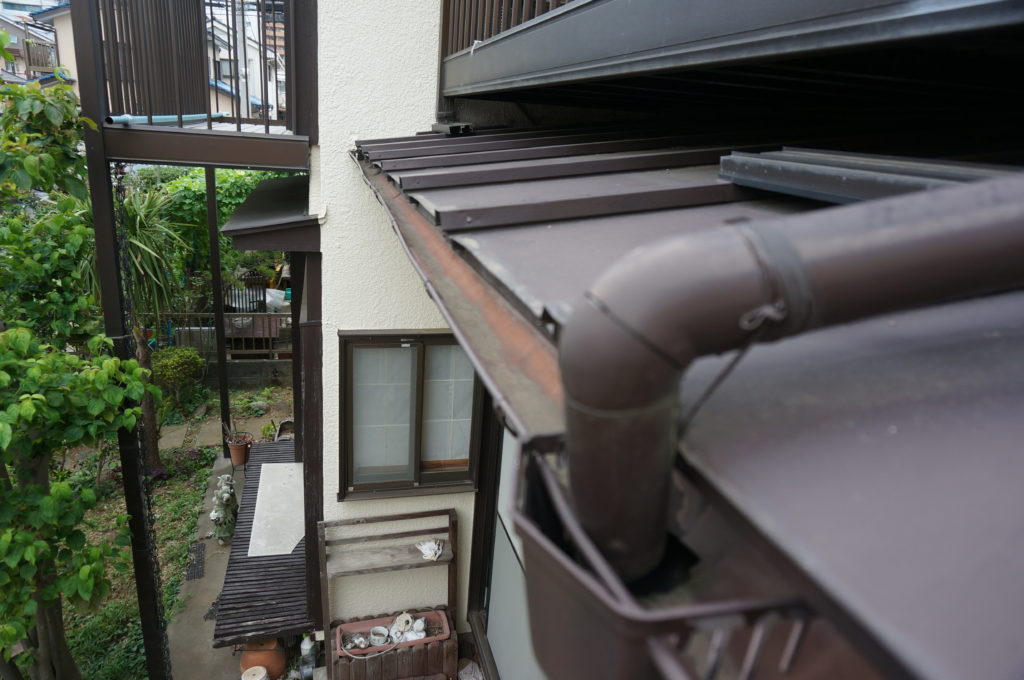 埼玉県さいたま市で雨樋工事、波板交換工事