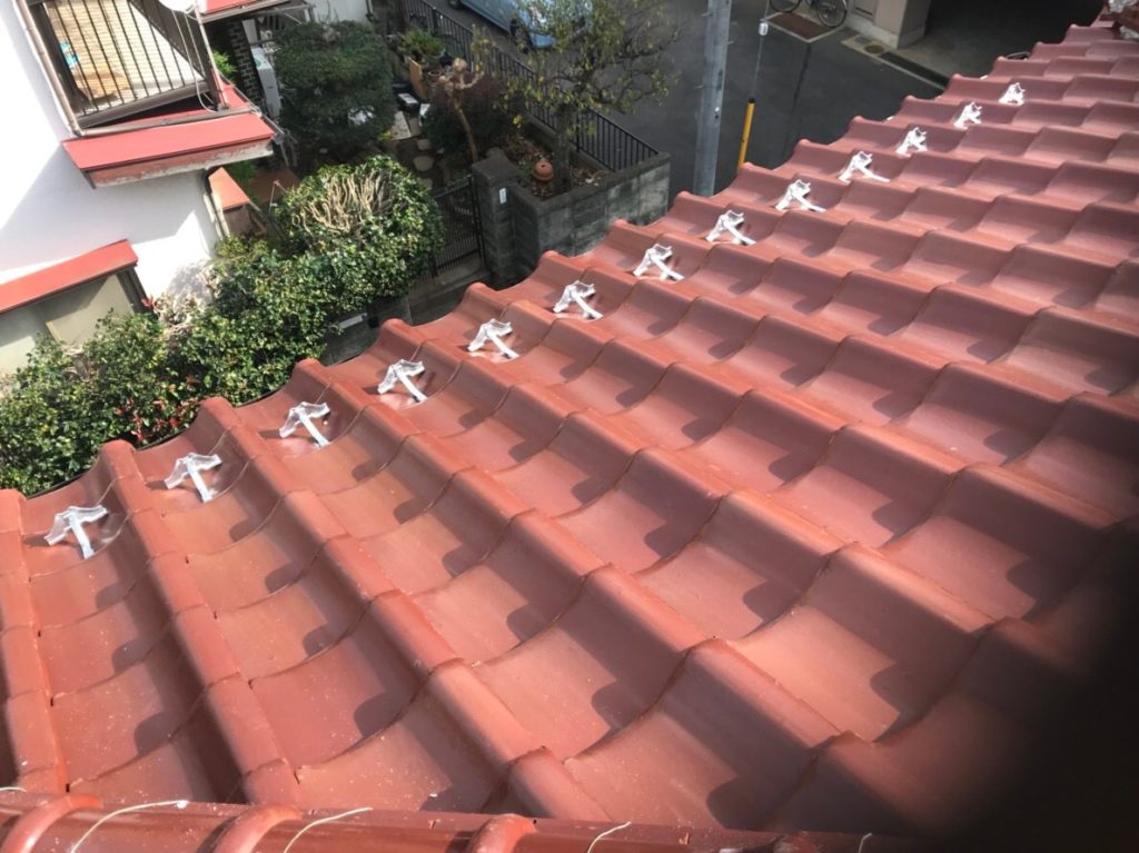 千葉県船橋市で雨樋交換と波板交換、屋根洗浄
