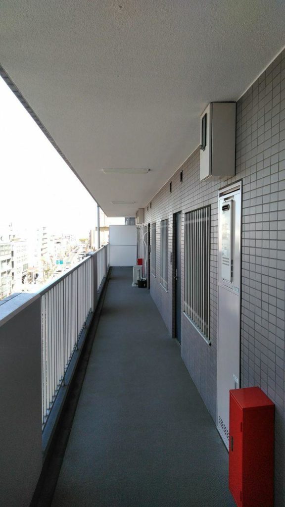 東京都武蔵野市で大型マンション外壁塗装の報告