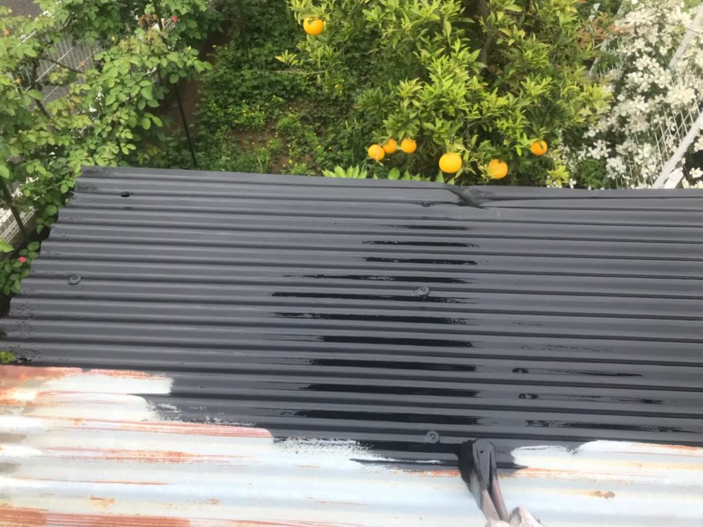 八王子市で火災保険活用の波板塗装