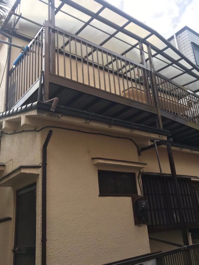 東京都中野区で雨樋実質負担ゼロ修理を実施