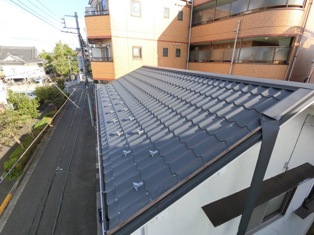 台風15号の被害！江戸川区で屋根のケラバ板金補修