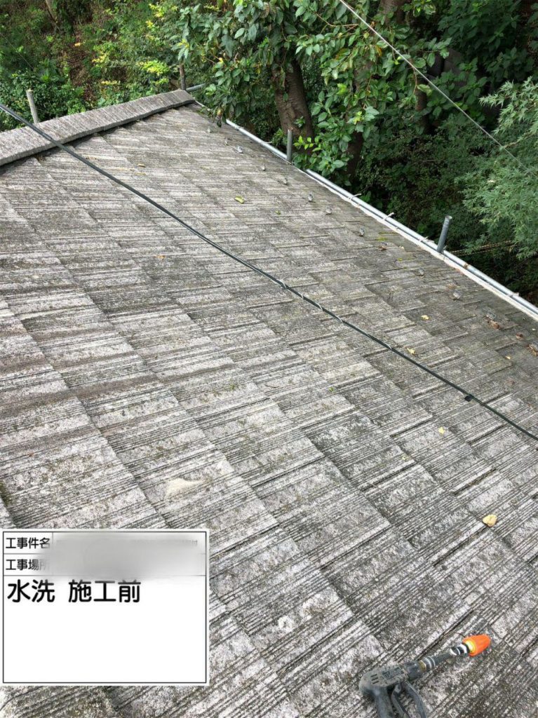 武蔵村山市で屋根外壁塗装と雨樋交換工事