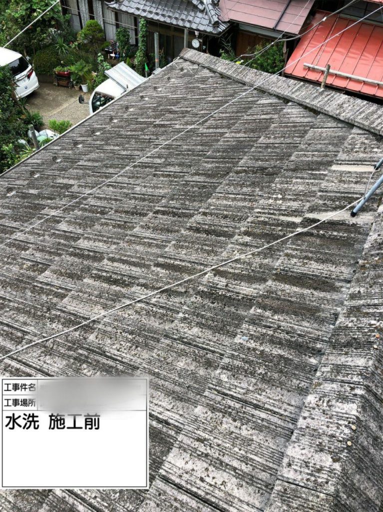 武蔵村山市で屋根外壁塗装と雨樋交換工事