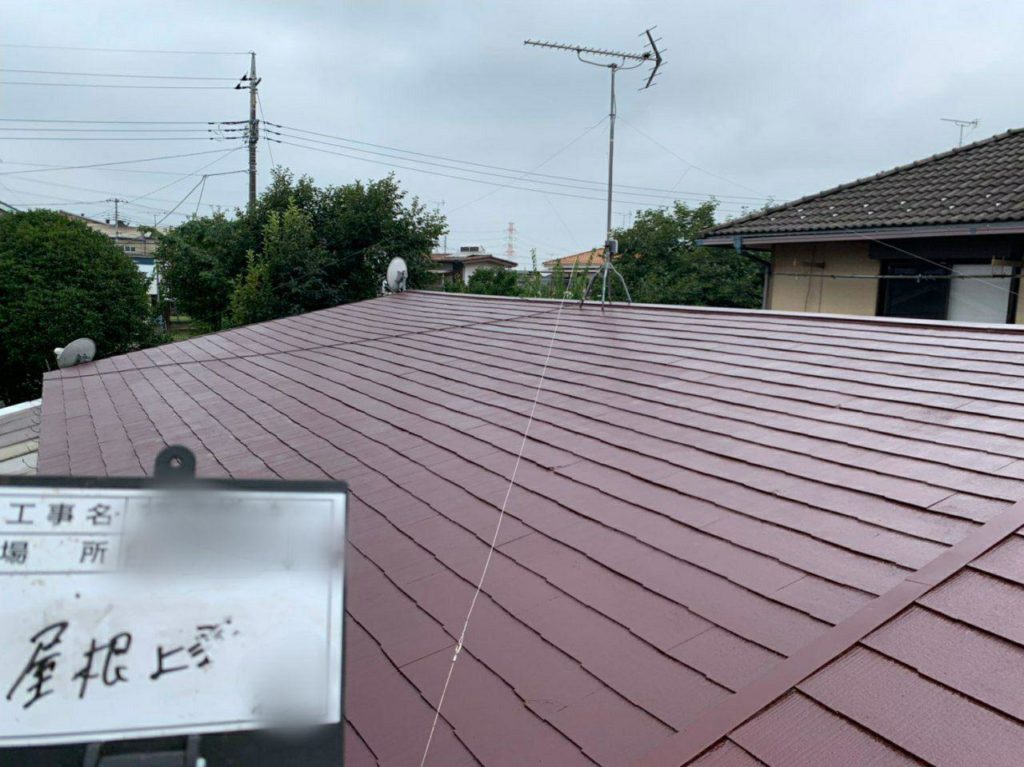 埼玉県白岡市で雨どい波板交換及び屋根外壁塗装
