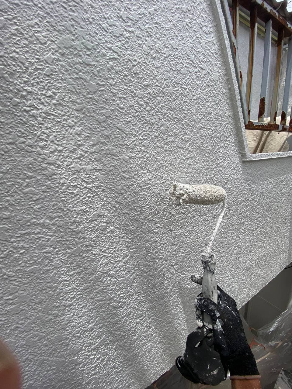 川崎市でアパート屋根葺き直しと外壁塗装工事
