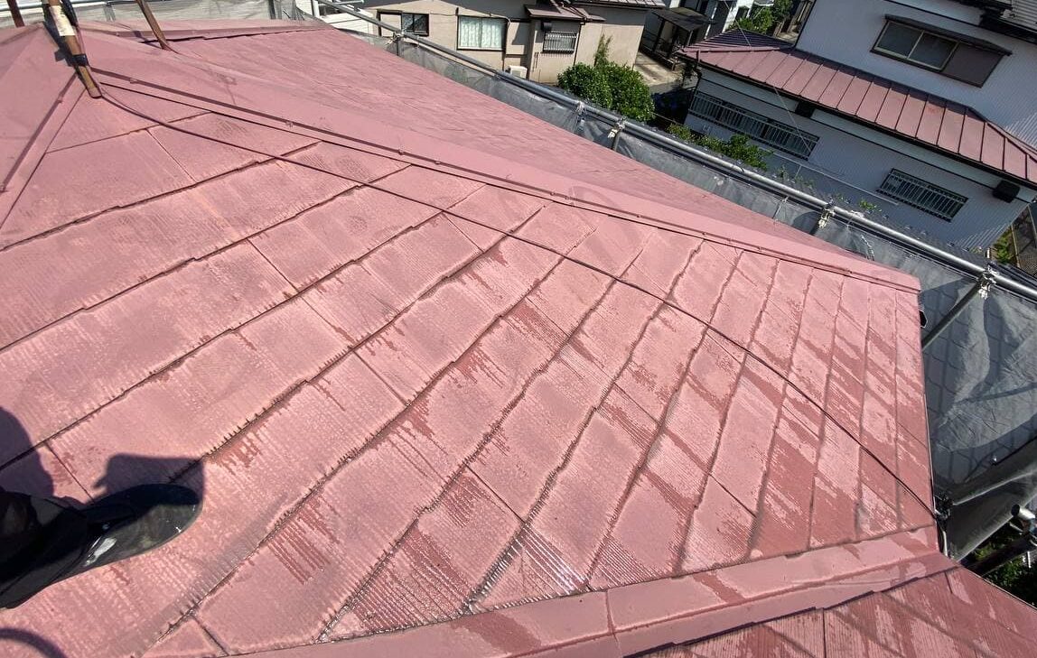 東京都荒川区にて屋根外壁塗装工事