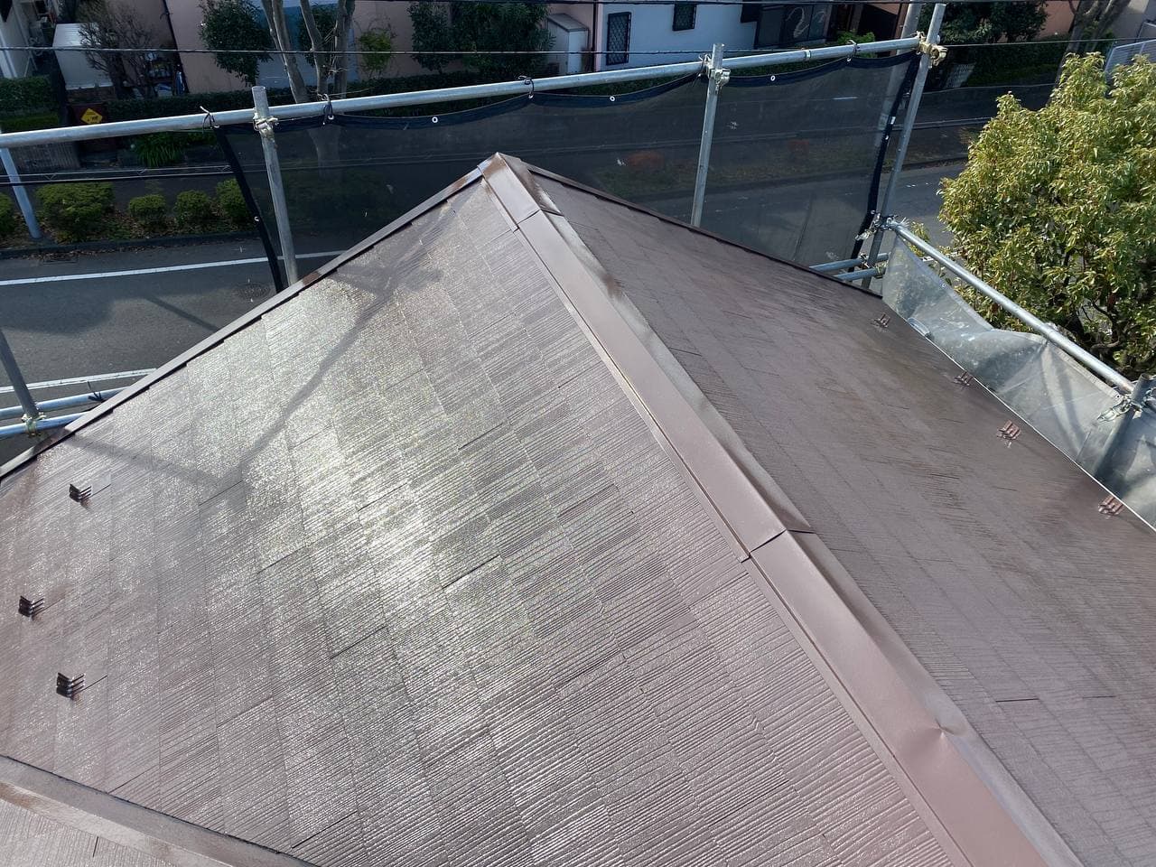 神奈川県横浜市港南区で屋根塗装リフォーム工事