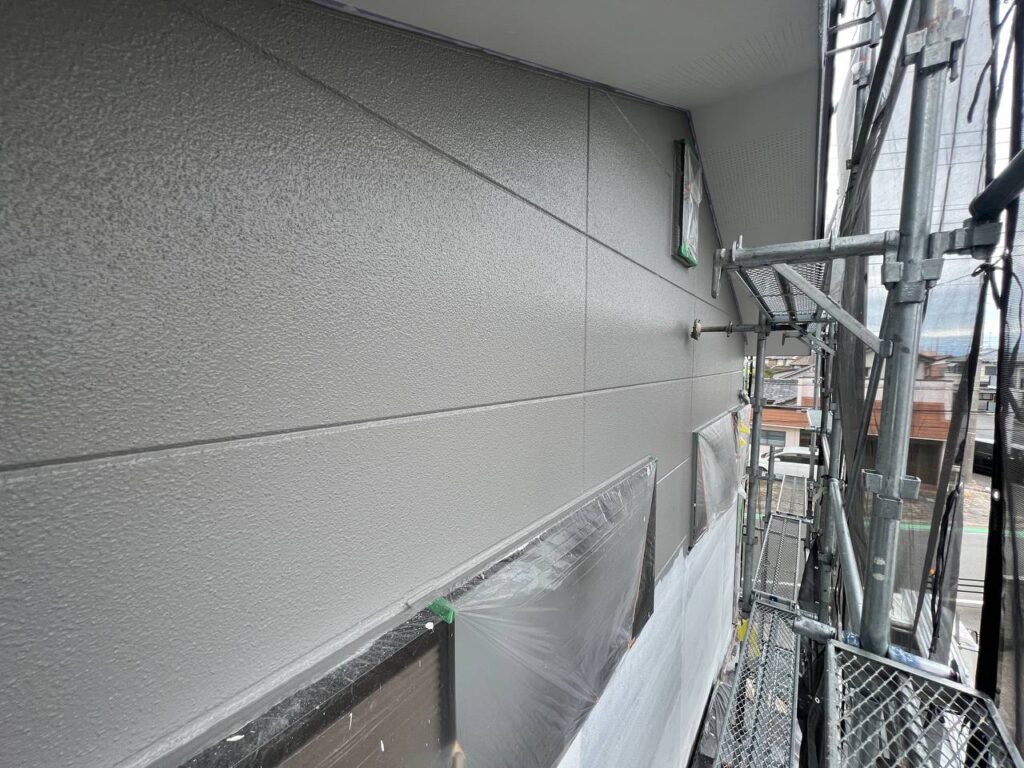 埼玉県深谷市でALC外壁の外壁塗装工事を完工