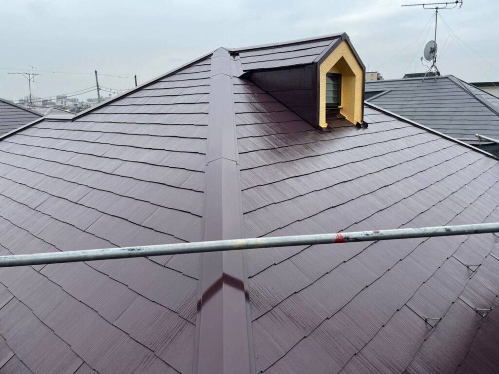 東京都練馬区で屋根外壁ベランダ塗装工事を完工