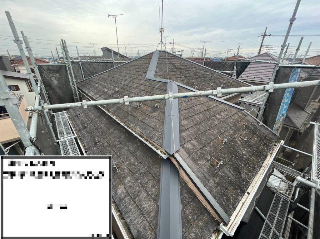埼玉県羽生市で屋根塗装の住宅リフォーム工事！