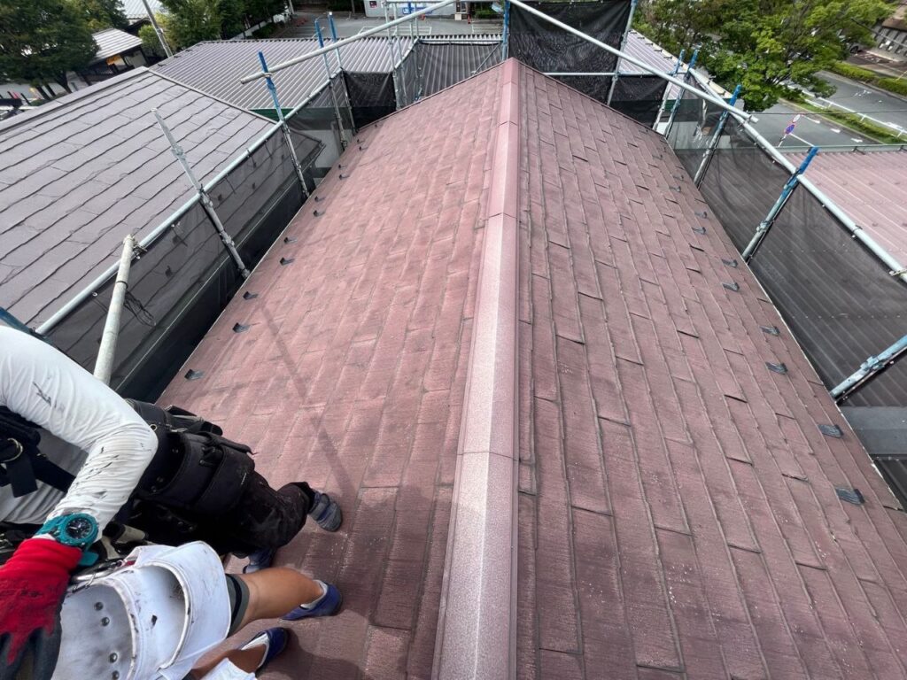 群馬県高崎市で屋根重ね葺きリフォーム修繕工事