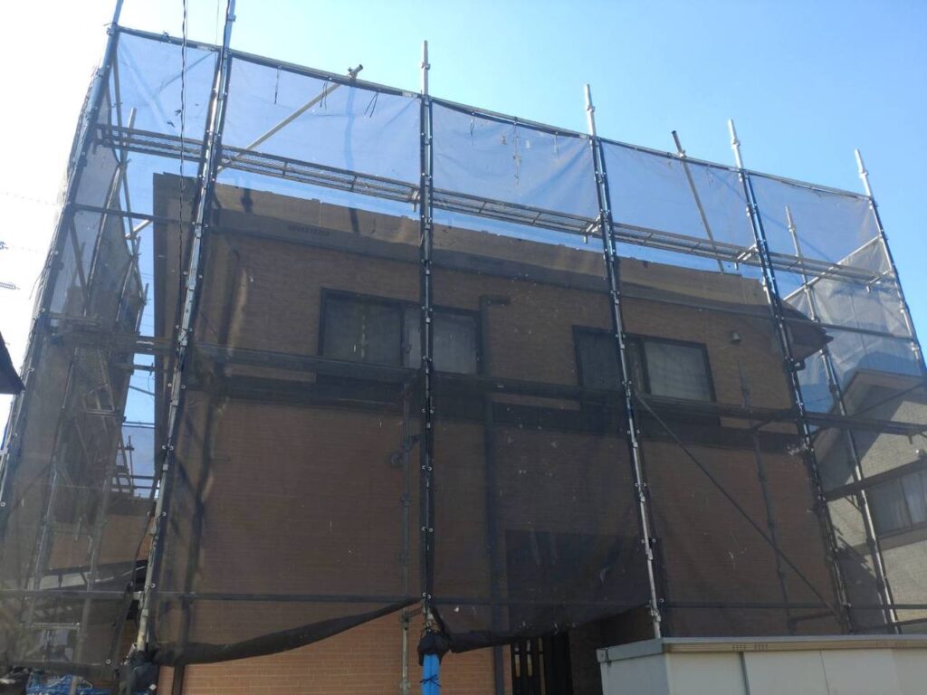 群馬県伊勢崎市にて住宅屋根塗装リフォーム工事