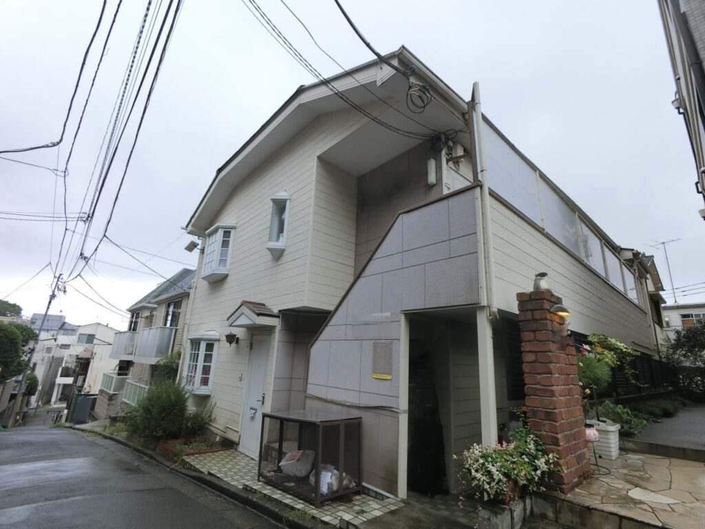 東京都大田区のアパート屋根外壁塗装リフォーム